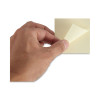 Recycled Self-Stick Note Pads, 3" x 3", Yellow, 100 Sheets/Pad, 18 Pads/Pack