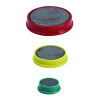 High-Intensity Assorted Magnets, Circles, Assorted Sizes: Small, Medium And Large, Assorted Colors, 30/Pack