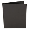 Economy Non-View Round Ring Binder, 3 Rings, 1" Capacity, 11 X 8.5, Black
