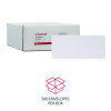 Open-Side Business Envelope, #9, Square Flap, Gummed Closure, 3.88 x 8.88, White, 500/Box