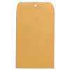 Kraft Clasp Envelope, #63, Square Flap, Clasp/Gummed Closure, 6.5 X 9.5, Brown Kraft, 100/Box