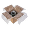 Bubble Packaging, 0.5" Thick, 12" x 60 Ft, Perforated Every 12", Clear