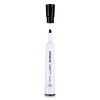 Dry Erase Marker, Broad Chisel Tip, Black, Dozen