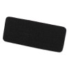 Dry Erase Whiteboard Eraser, 5" x 1.75" x 1", Black
