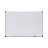 Modern Melamine Dry Erase Board With Aluminum Frame, 36" x 24", White Surface, Satin Aluminum Frame
