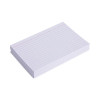 Ruled Index Cards, 4 X 6, White, 100/Pack