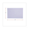 Ruled Index Cards, 4 X 6, White, 100/Pack