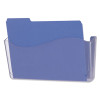 Wall Files, Letter Size, 13" x 4" x 7", Clear