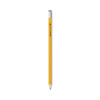 #2 Pre-Sharpened Woodcase Pencil, Hb (#2), Black Lead, Yellow Barrel, 24/Pack