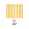 #2 Pre-Sharpened Woodcase Pencil, Hb (#2), Black Lead, Yellow Barrel, 72/Pack