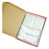 Clear Badge Holders W/Neck Lanyards, 3 X 4, White Inserts, 100/Box