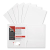 Laminated Two-Pocket Folder, Accommodates (100) 11 x 8.5 Sheets, White, 25/Box