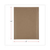 Natural Self-Seal Cushioned Mailer, #0, Barrier Bubble Air Cell Cushion, Self-Adhesive Closure, 6 x 10, Kraft, 200/Carton