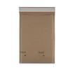Natural Self-Seal Cushioned Mailer, #0, Barrier Bubble Air Cell Cushion, Self-Adhesive Closure, 6 x 10, Kraft, 200/Carton