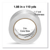 Deluxe General-Purpose Acrylic Box Sealing Tape, 3" Core, 1.88" x 109 Yds, Clear, 12/Pack