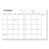 Monthly Planner, 11 x 8, Black Cover, 14-Month: Dec 2025 To Jan 2027