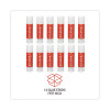 Glue Stick, 0.28 Oz, Applies And Dries Clear, 12/Pack