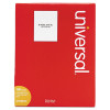 White Labels, Inkjet/Laser Printers, 8.5 X 11, White, 100/Box