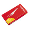 Self-Adhesive Two-Prong Paper Fastener Base And Compressor Sets, 1" Capacity, 2.75" Center To Center, Silver, 100/Box