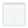 Steno Pads, Gregg Rule, Red Cover, 80 White 6 X 9 Sheets, 6/Pack