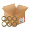 Heavy-Duty Box Sealing Tape, 3" Core, 1.88" x 54.6 Yds, Clear, 36/Carton