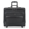 Classic Rolling Overnighter Case, Fits Devices Up To 15.6", Ballistic Polyester, 16.14 x 6.69 x 13.78, Black