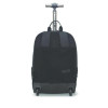 Bleecker Recycled Rolling Backpack, Fits Devices Up To 15.6", 12.5 x 8 x 19, Dark Gray