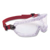 V-Maxx Safety Goggles, Clear Anti-Fog Lens, Clear Frame