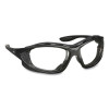 Seismic Sealed Eyewear, Frameless, Clear Single Lens
