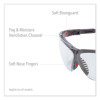 Genesis Safety Eyewear, Black Full Frame, Clear Dual Lens With Hydro-Shield Anti-Fog Coating