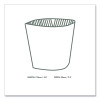 Kraft Hot Cup Sleeves, Fits Vegware 89-Series Hot Cups, Kraft, 1,000/Carton