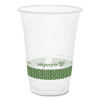 96-Series Cold Cup, 16 Oz, Plastic, Clear/Green, 1,000/Carton