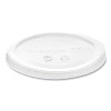 Round Deli Pot Lids, Compostable, For 8 Oz To 32 Oz Deli Containers, Clear, Plastic, 500/Carton