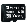 32Gb Premium Microsdhc Memory Card With Adapter, Uhs-I V10 U1 Class 10, Up To 90Mb/s Read Speed
