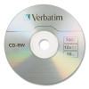 Cd-Rw High-Speed Rewritable Disc, 700 Mb/80 Min, 12x, Slim Jewel Case, Silver, 10/Pack