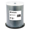 Cd-R Printable Recordable Disc, 700 Mb/80 Minute, 52x, Spindle, White, 100/Pack