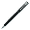 Allure Fountain Pen, Fine Point, Blue Ink, Black/Silver Barrel