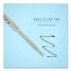 Refill For Waterman Ballpoint Pens, Medium Conical Tip, Black Ink