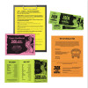 Color Paper - "Neon" Assortment, 24 Lb Bond Weight, 8.5 x 11, Assorted Neon Colors, 500/Ream