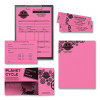 Color Paper, 24 Lb Bond Weight, 11 x 17, Pulsar Pink, 500/Ream