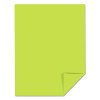 Color Cardstock, 65 Lb Cover Weight, 8.5 x 11, Vulcan Green, 250/Pack
