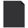 Color Cardstock, 65 Lb Cover Weight, 8.5 x 11, Eclipse Black, 100/Pack