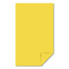 Color Paper, 24 Lb Bond Weight, 8.5 x 14, Solar Yellow, 500/Ream