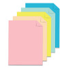 Color Paper, 24 Lb Bond Weight, 8.5 x 11, Assorted Colors, 500/Ream