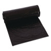 Linear Low-Density Can Liners, 33 Gal, 0.63 Mil, 33 x 39, Black, 25 Bags/Roll, 10 Rolls/Carton
