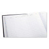Detailed Visitor Register Book, 8 Column Format, Black Cover, 12.25 X 9.5 Sheets, 208 Sheets/Book