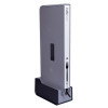 Cutlerease Base, Holds 1 Dispenser, 5.38 x 11 x 5.25, Gray/Black