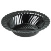 Classicware Plastic Bowls, 10 Oz, Black, 180/Carton