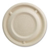 Fiber Lids For Fiber Barrel Bowls, 4.7" Diameter, Natural, Paper, 500/Carton