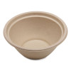 Fiber Bowls, 32 Oz, 7.4 x 7.4 x 3.2, Natural, Paper, 500/Carton